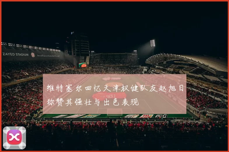 维特塞尔回忆天津权健队友赵旭日称赞其强壮与出色表现